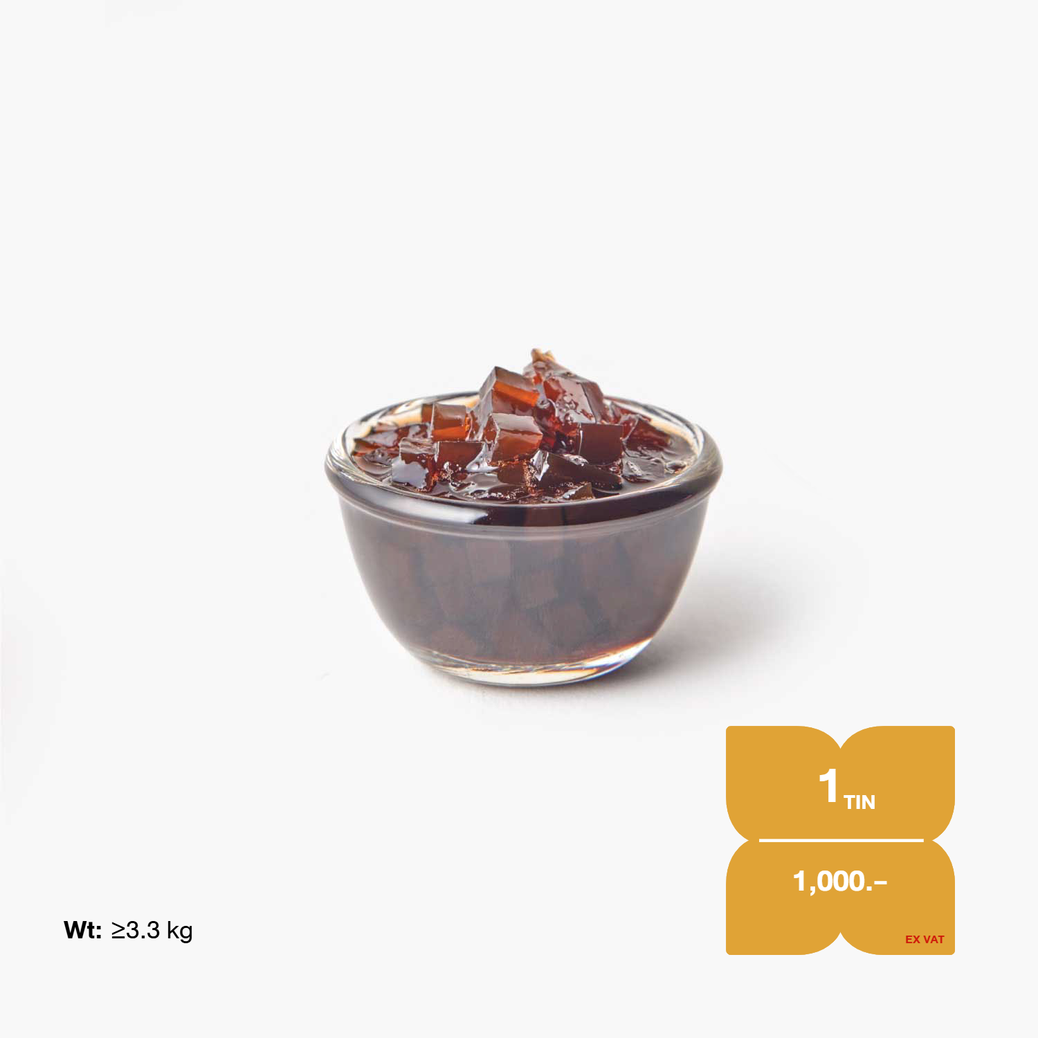 ท็อปปิ้ง SYNOVA : เจลลี่รสกาแฟ (ถัง)